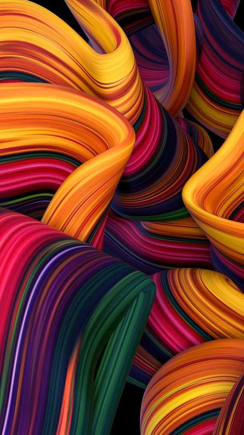 Rainbow, synthetic phone HD phone wallpaper