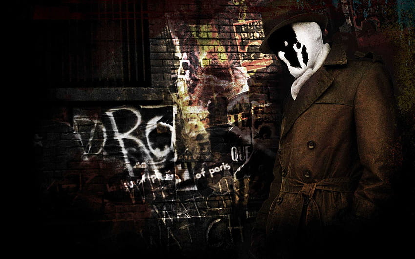 6 Watchmen Rorschach, the end is nigh HD wallpaper
