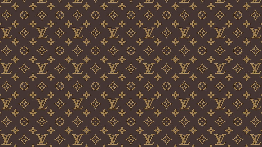 Patterns louis vuitton designer label HD wallpaper