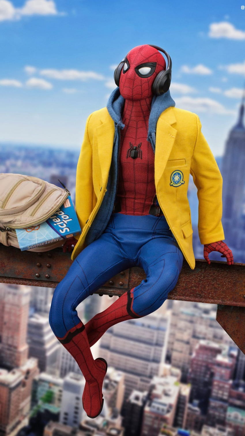 Top Spiderman PS4 Homecoming Into the Spider Verse [1024x1820] untuk , Ponsel & Tablet Anda wallpaper ponsel HD