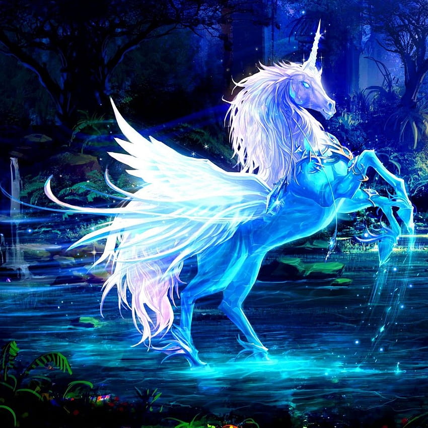 3d for mobile for touch screen ,fictional character,mythical  creature,unicorn,mythology,cg artwork HD phone wallpaper | Pxfuel