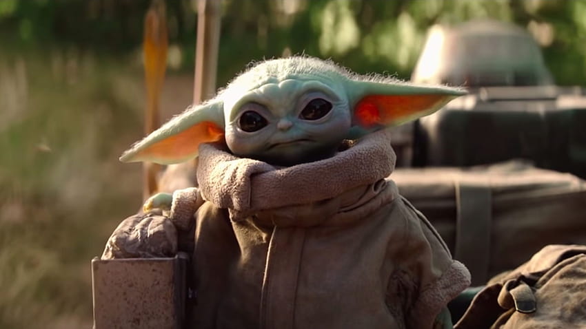 What % Baby Yoda Are You?, baby yoda soup HD wallpaper