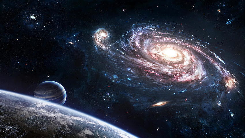 Milkyway Earth » FullWpp, galaxy computer HD wallpaper