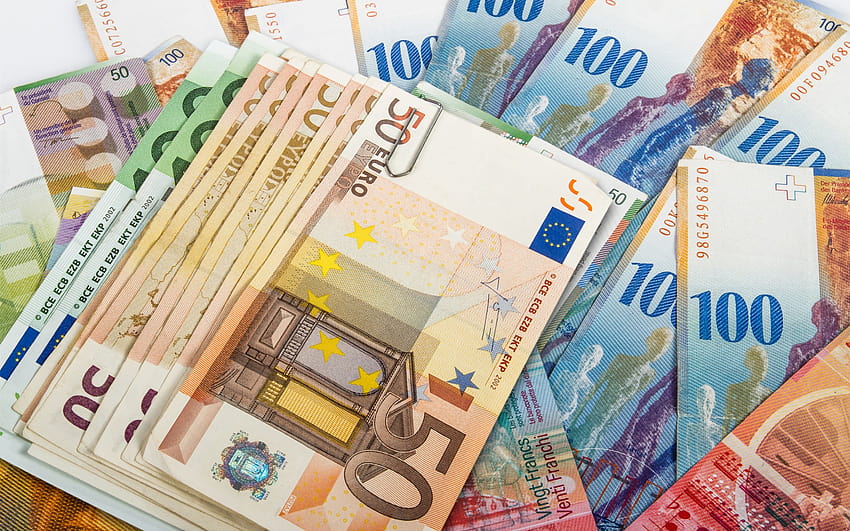 Euro, paper money HD wallpaper