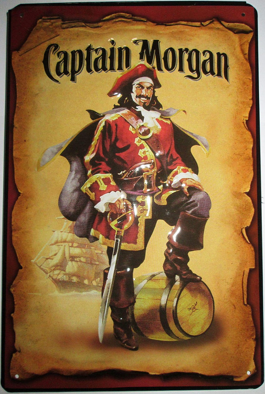 of Captain Morgan Label HD phone wallpaper