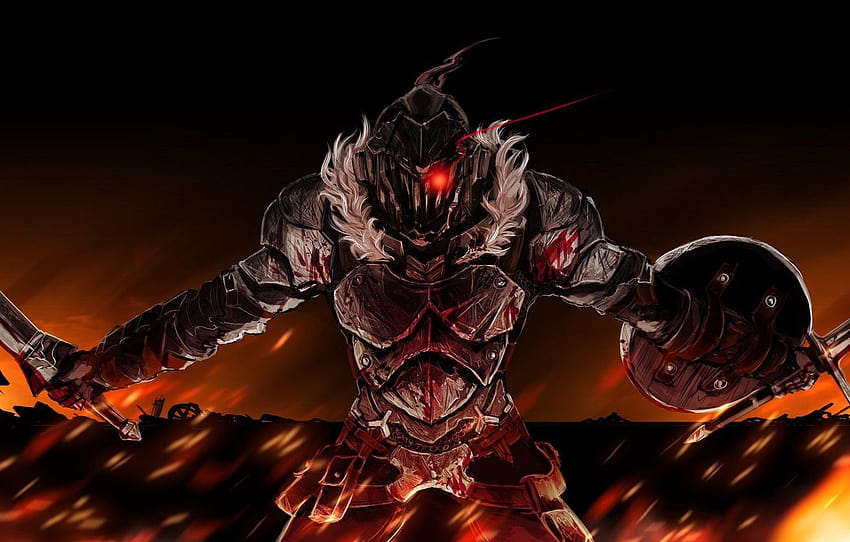 Anime, Goblin Slayer, knight, art wallpaper  ก็อบลิน, อนิเมะ, ปีศาจ