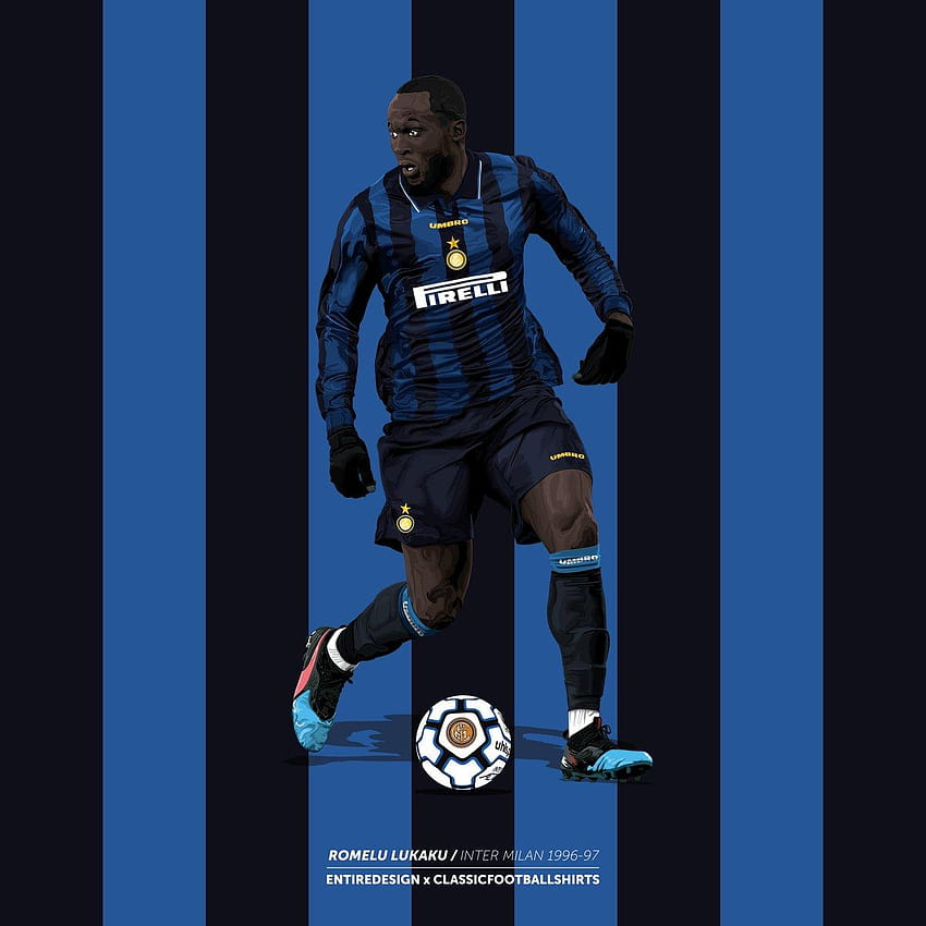 Romelu Lukaku Inter Mailand HD-Handy-Hintergrundbild