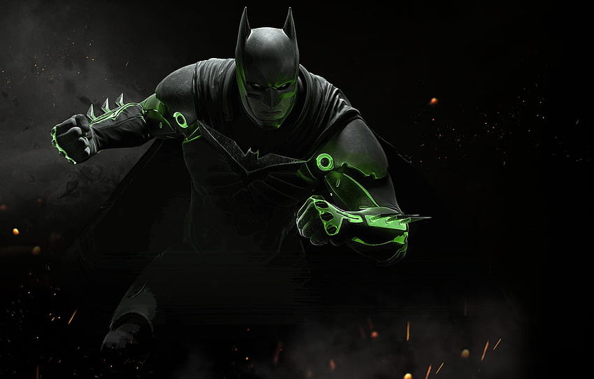 permainan, Batman, baju besi, Bruce Wayne, NetherRealm Studios, Injustice 2 , bagian игры, baju besi batman Wallpaper HD