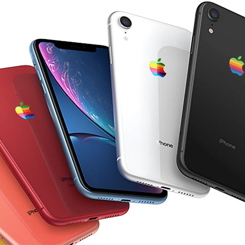 Das Regenbogen-Logo von Apple könnte bereits in diesem Jahr auf einigen neuen Produkten wiederkehren HD-Handy-Hintergrundbild