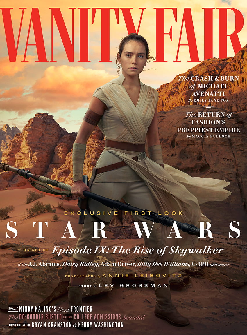 Star Wars: The Rise of Skywalker 세부 정보 및 새로운 Vanity Fair 커버 스토리에 등장 HD 전화 배경 화면