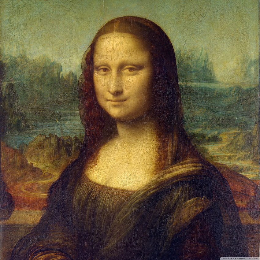 Leonardo da Vinci'den Mona Lisa ❤ için, mona lisa HD telefon duvar kağıdı