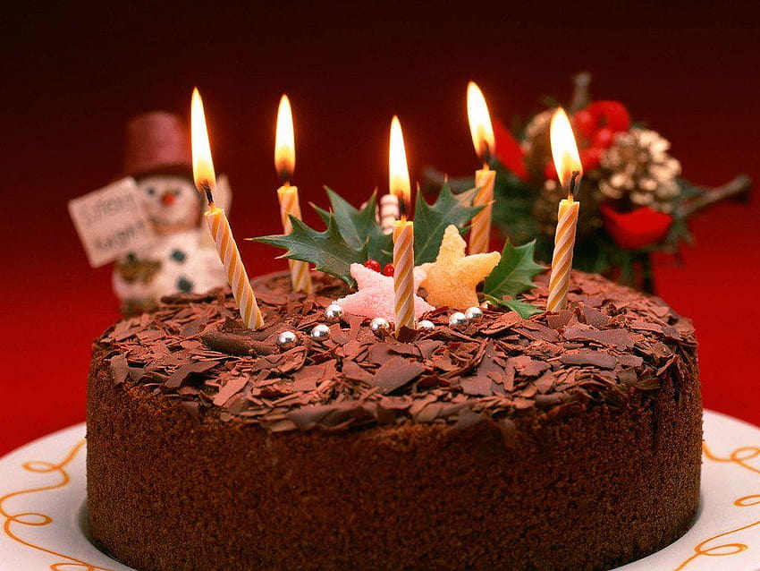 5 Of Birtay Cakes With Candles – Quotes Yard, birtay day HD wallpaper