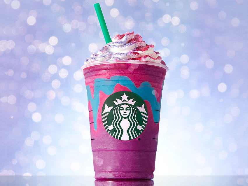 Starbucks Unicorn Frappuccino HD wallpaper