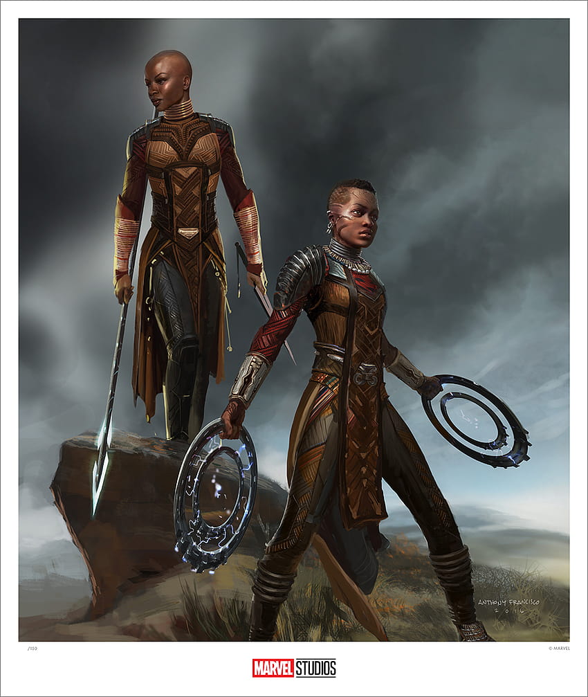 Black Panther) Okoye and Nakia Warriors HD phone wallpaper | Pxfuel