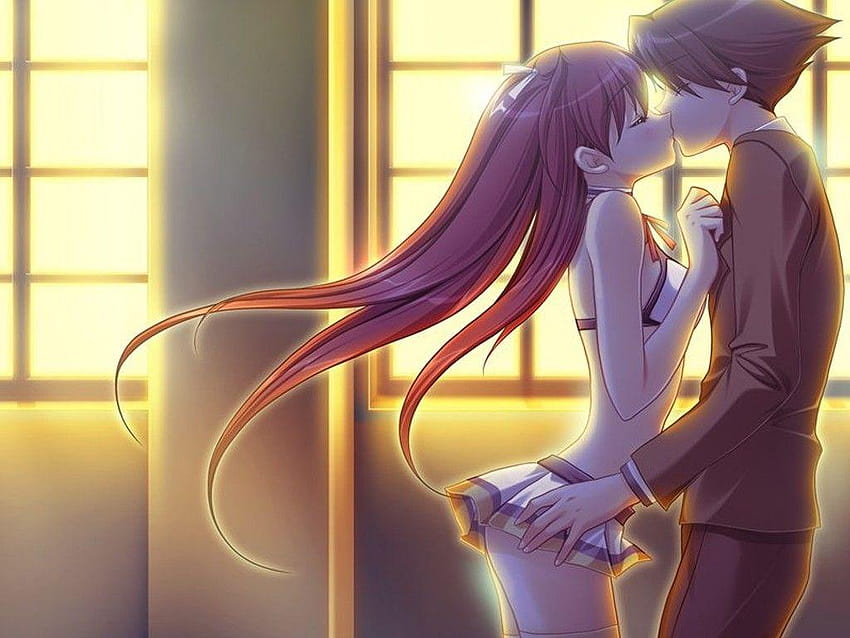 Anime hot kiss HD wallpapers | Pxfuel