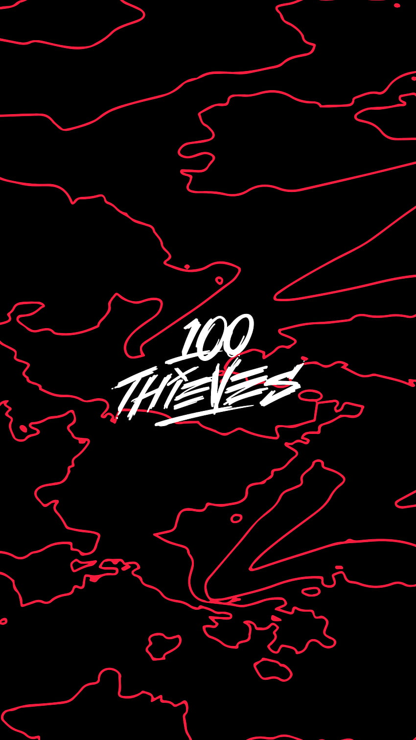 100 Thieves Bekleidung + Merch, Hoodie HD-Handy-Hintergrundbild