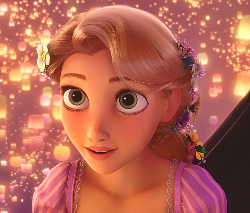 Rapunzel Tangled, Дисни принцеса Рапунцел HD тапет
