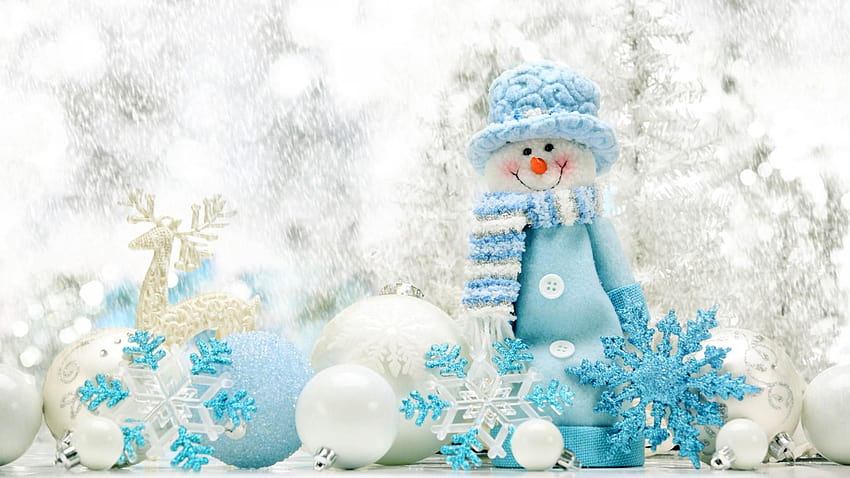 Cute snowman, cute winter computer HD wallpaper | Pxfuel