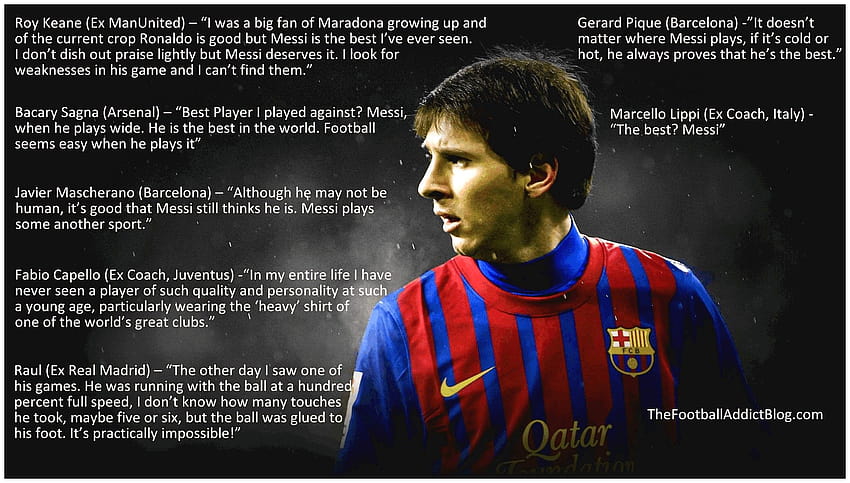 Lionel Messi quotes, maradona quotes HD wallpaper