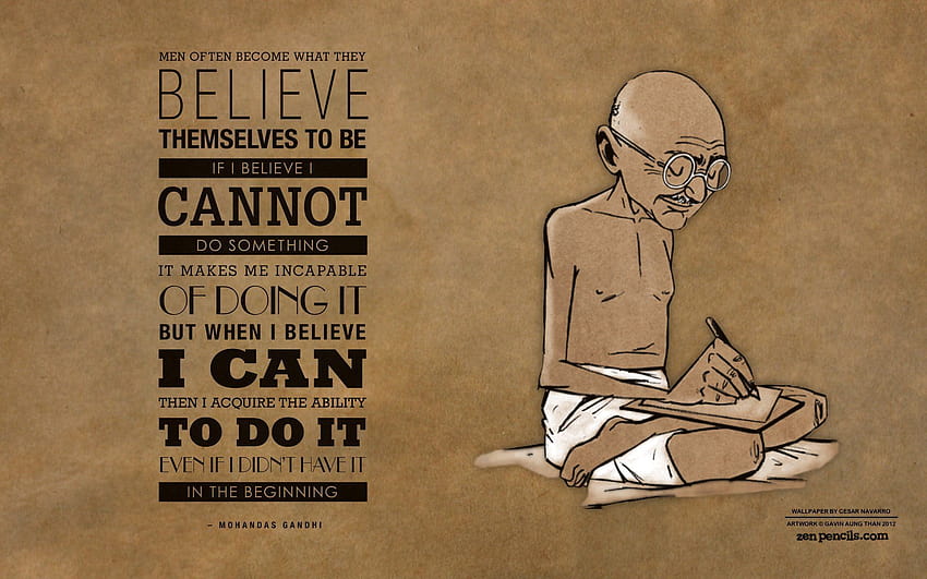 Leadership Quotes Abstract Design. QuotesGram by @quotesgram, gandhi quotes HD wallpaper