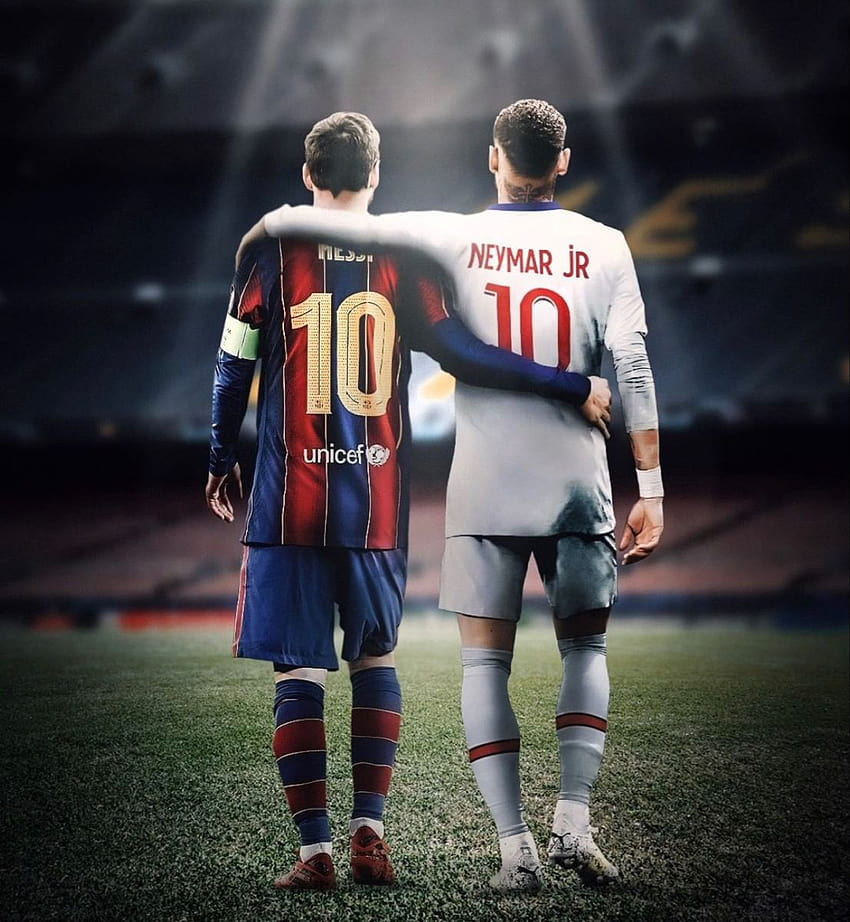 Messi & Neymar pada 2021, neymar dan messi 2021 wallpaper ponsel HD