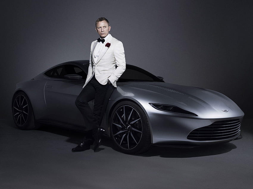 Daniel Craig 007 James Bond Aston Martin Car buzina, daniel craig james bond papel de parede HD