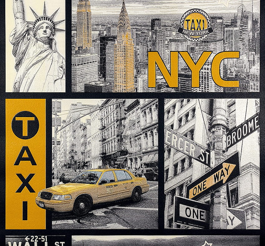Tapeta New York Taxi HD wallpaper