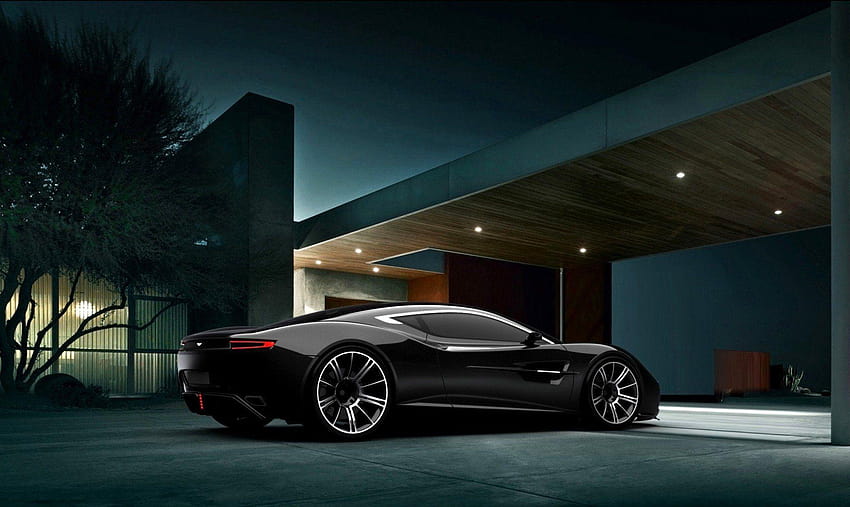 life vehicles night car house resources light luxury, luxury house HD wallpaper