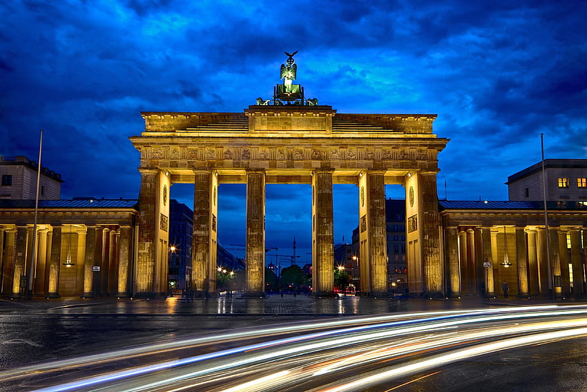 3840x2560 Brandenburger Tor Hauptsitz, Berlin City HD-Hintergrundbild