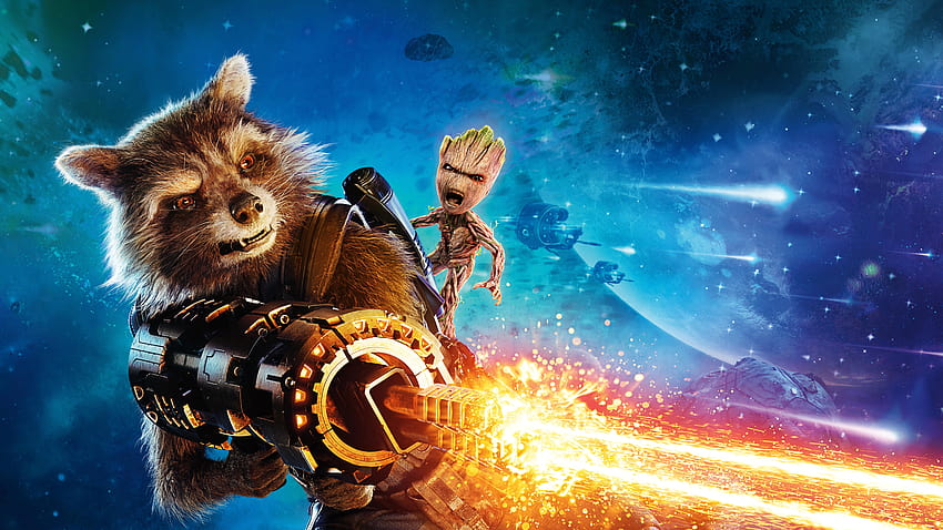 Rocket Raccoon, Guardians of the Galaxy Vol 2, Bradley, rocket marvel HD wallpaper