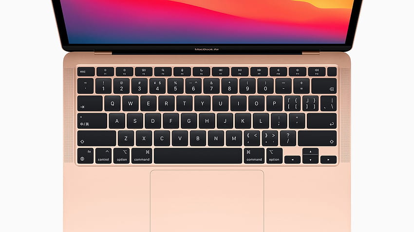 M1 칩과 팬리스 디자인을 갖춘 최초의 Apple 실리콘 Mac인 새로운 MacBook Air 발표 HD 월페이퍼