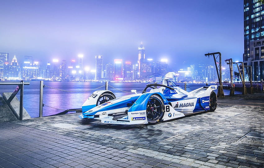 2018, Formula E, Electric Race Car, BMW iFE.18 , section bmw, 2021 formula e HD wallpaper