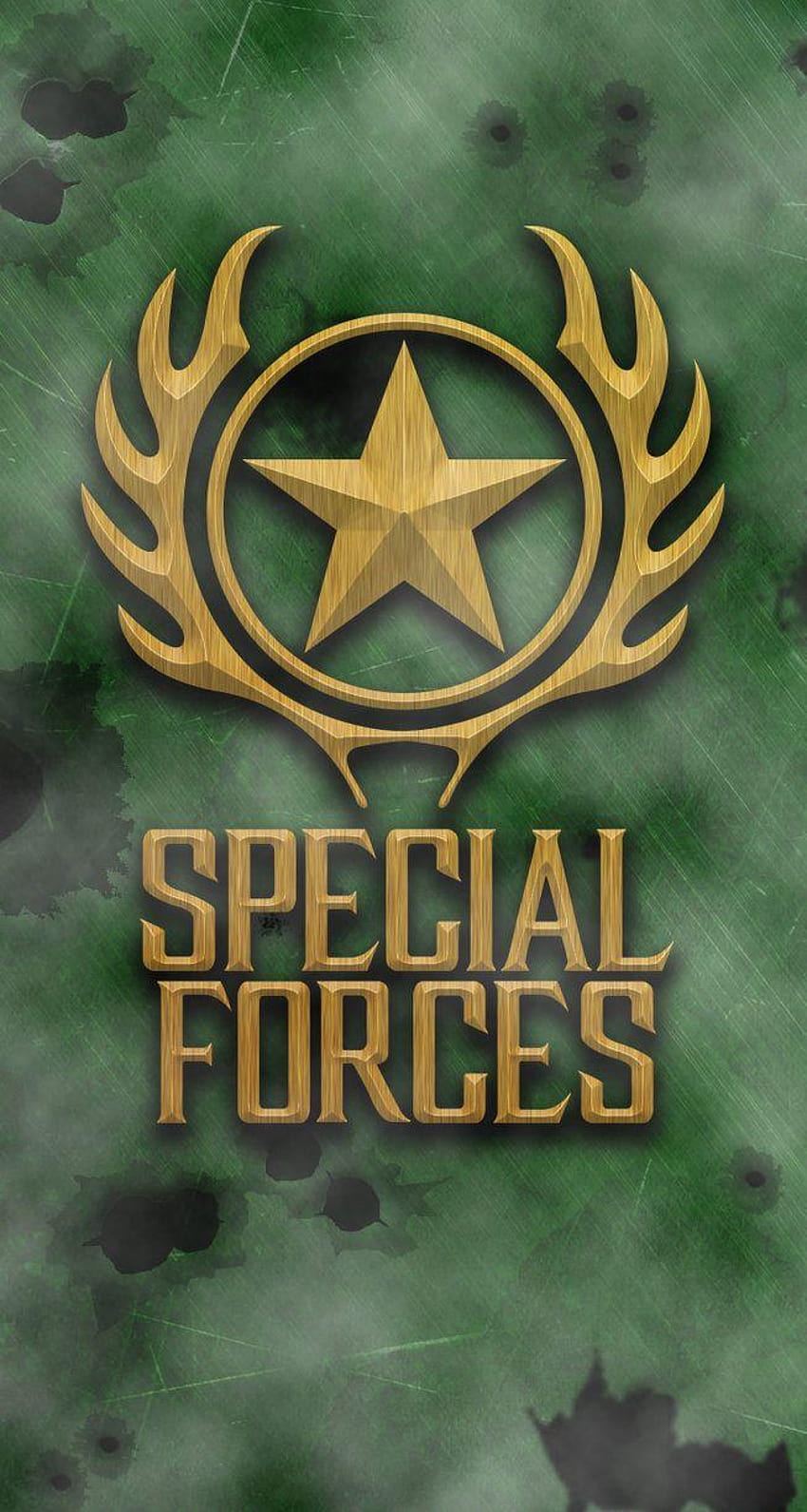 Fuerzas especiales para iPhone 5 de RenegadeDeadpoo, logotipo de fuerzas especiales fondo de pantalla del teléfono