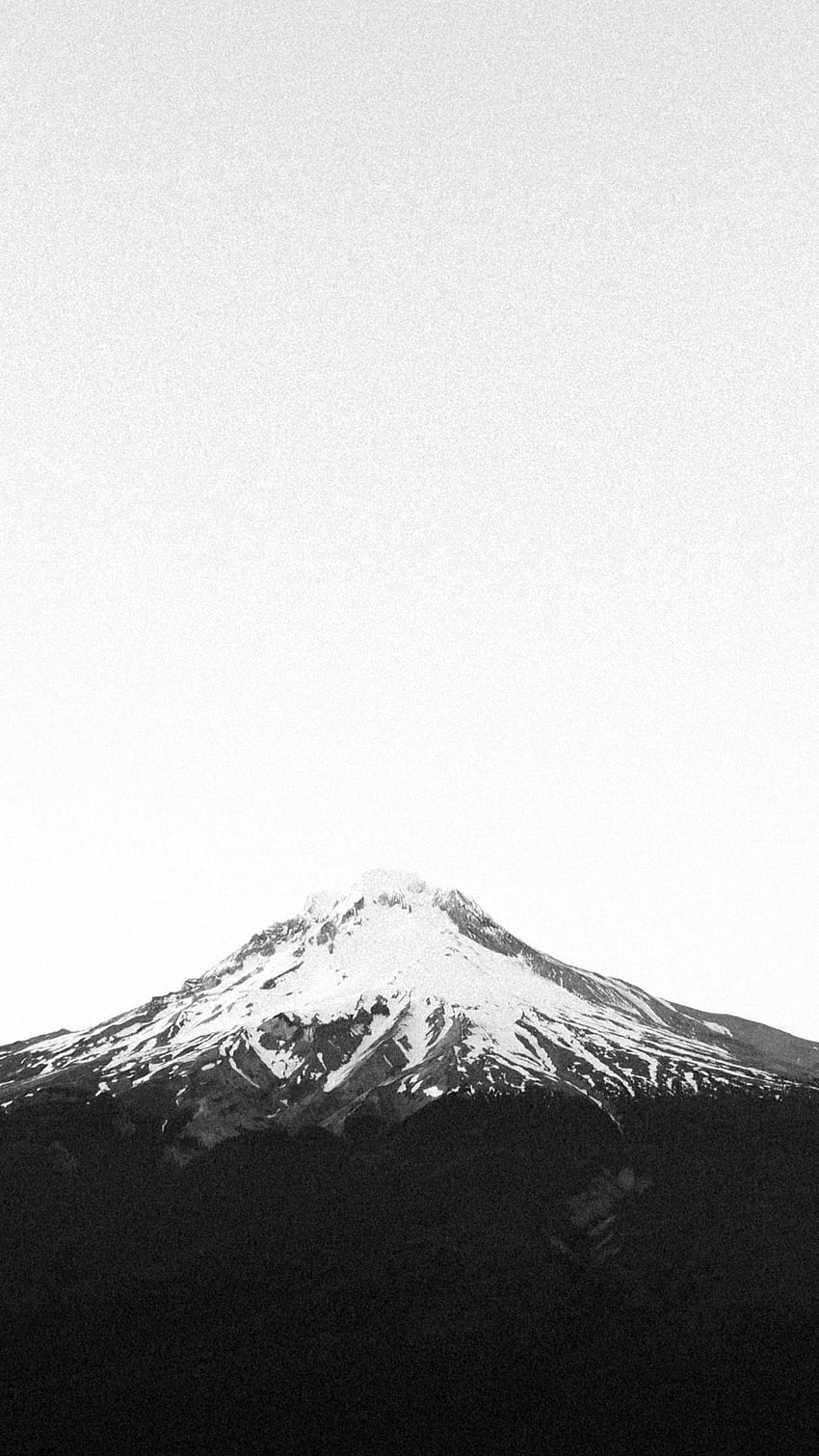 Tła telefon ...pinterest, czarno-białe minimalne góry Tapeta na telefon HD