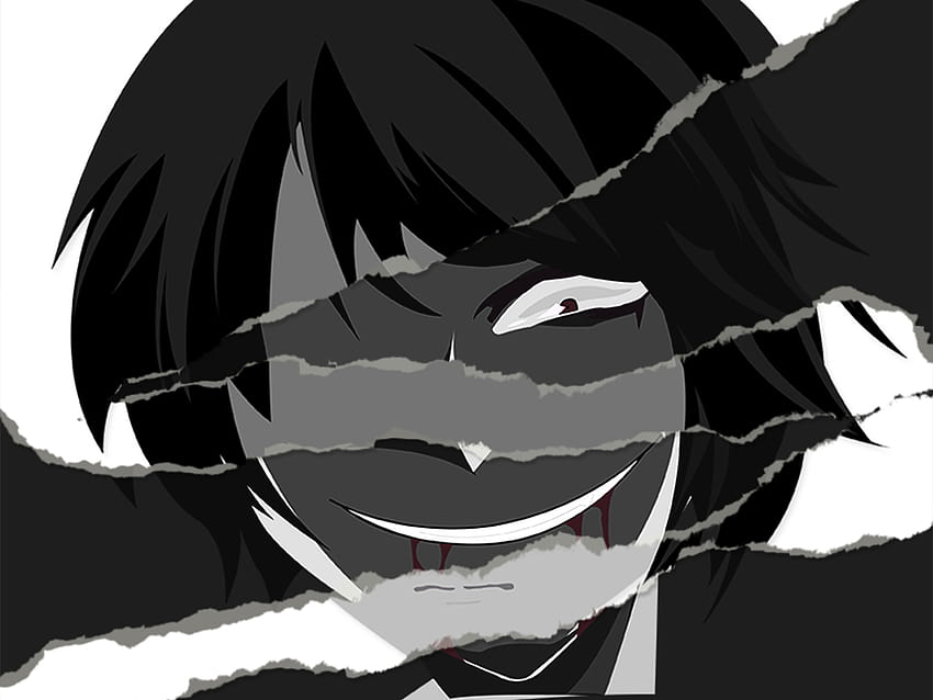 Secret Psycho by Clarence Sim on Dribbble, psycho anime smile HD wallpaper  | Pxfuel