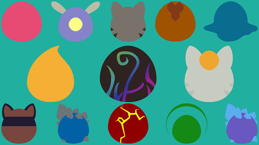 I made a minimalist slime rancher , tell me your thoughts : r/ slimerancher, puddle slime rancher HD wallpaper