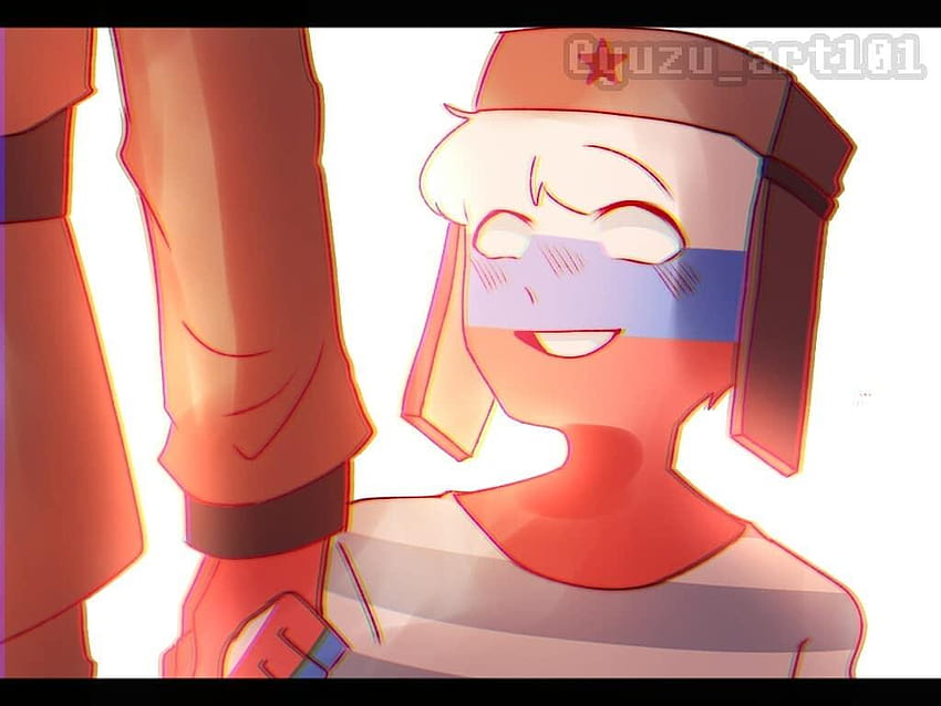 Russia Boy (no background) - CountryHumans | Sticker