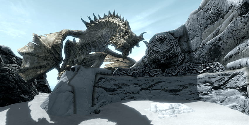 Skyrim paarthurnax HD wallpaper | Pxfuel