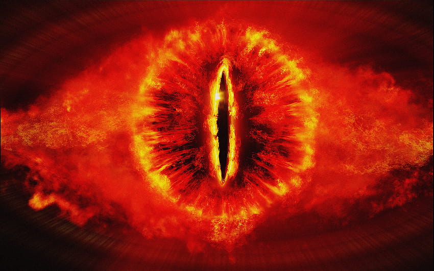 eyes, the Lord of the rings, the eye of Sauron HD wallpaper