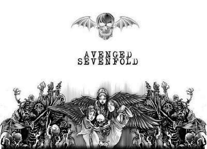 Avenged Sevenfold Deathbat 1068x768 HD wallpaper