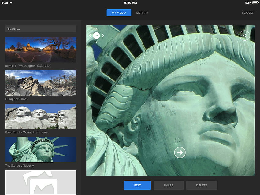 Teleport 360° Editor アプリは、360/VR の作成を次のレベルに引き上げます。 高画質の壁紙