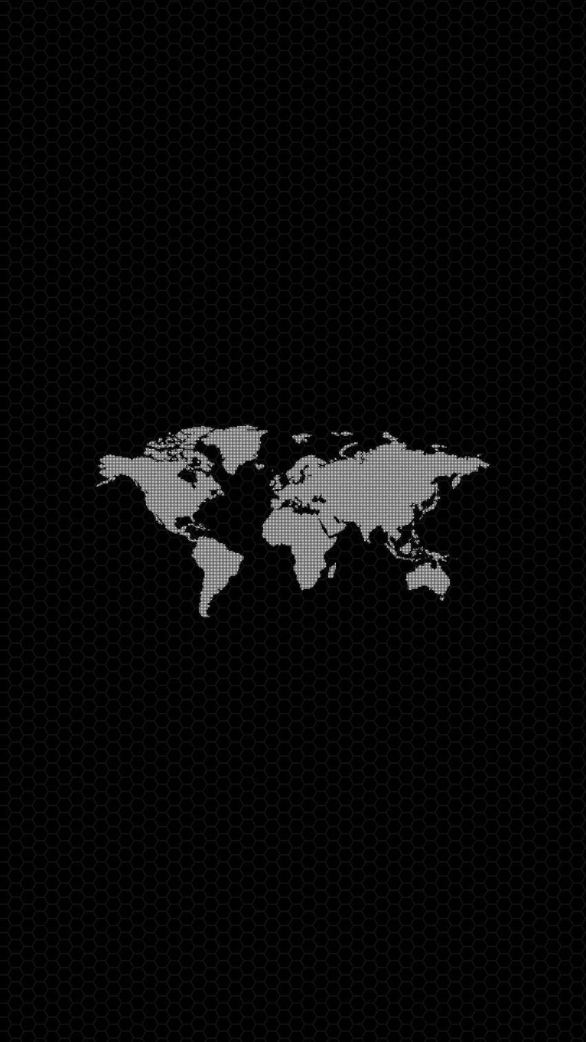 World Map Minimal Backgrounds, whatsapp minimal HD phone wallpaper