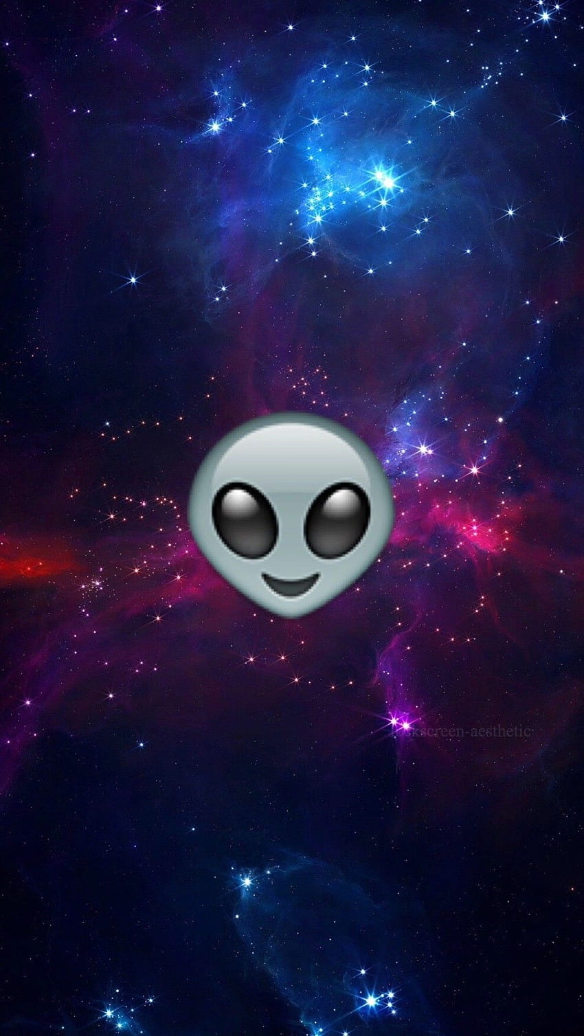 Emoji estetiğiniz için Alien Emoji 54 [1082x1920] HD telefon duvar kağıdı