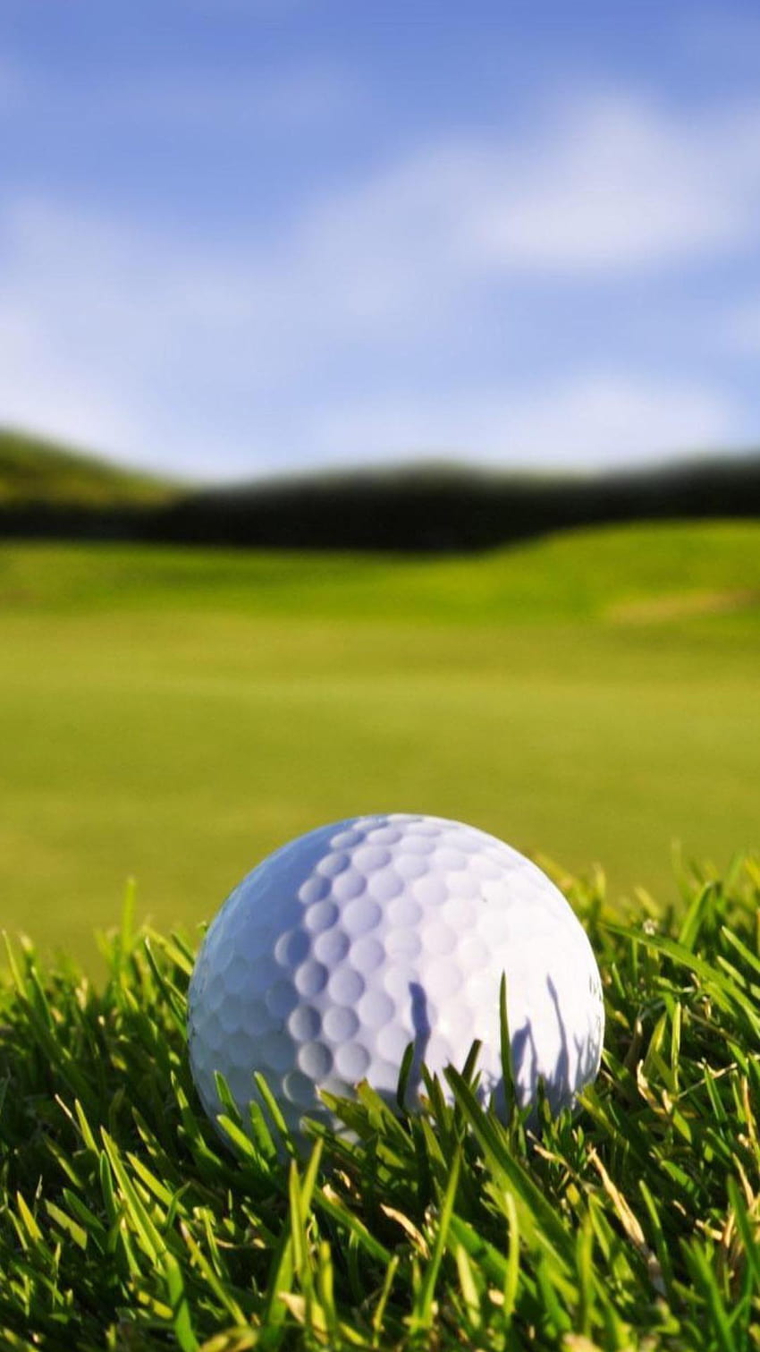 Golfball, Golfmobil HD-Handy-Hintergrundbild