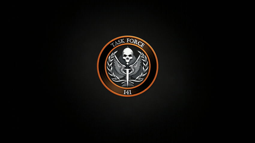 4 Task Force 141, Call-of-Duty-Logo HD-Hintergrundbild