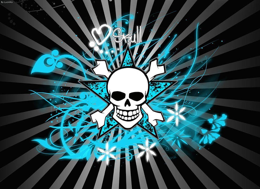 Skull Group, blue skull fire HD wallpaper | Pxfuel