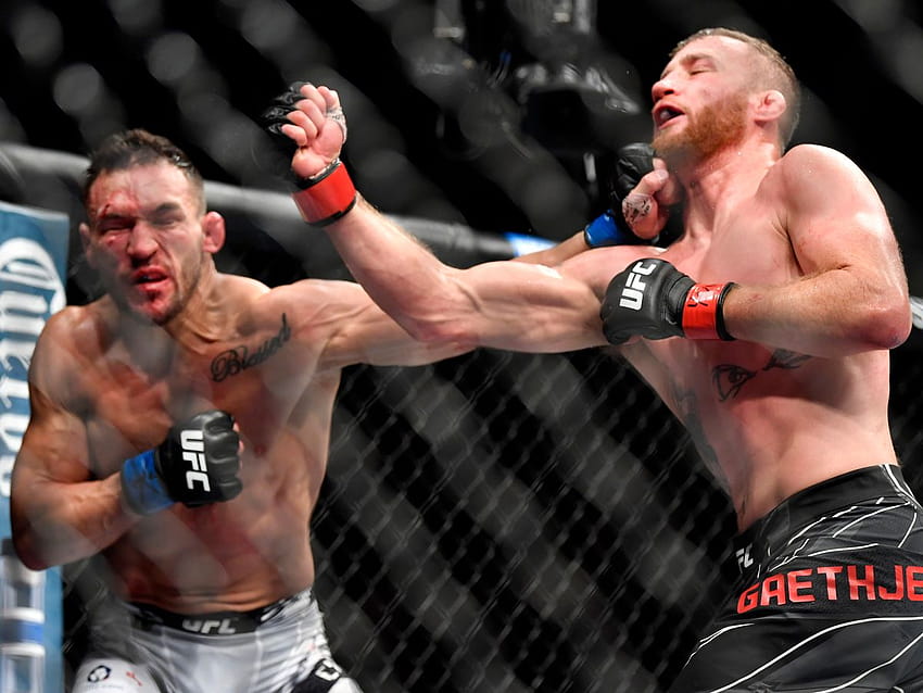 La 'pelea más violenta de la historia' de UFC ve a ambos hombres trasladados de urgencia al hospital después de una pelea repugnante, michael chandler fondo de pantalla