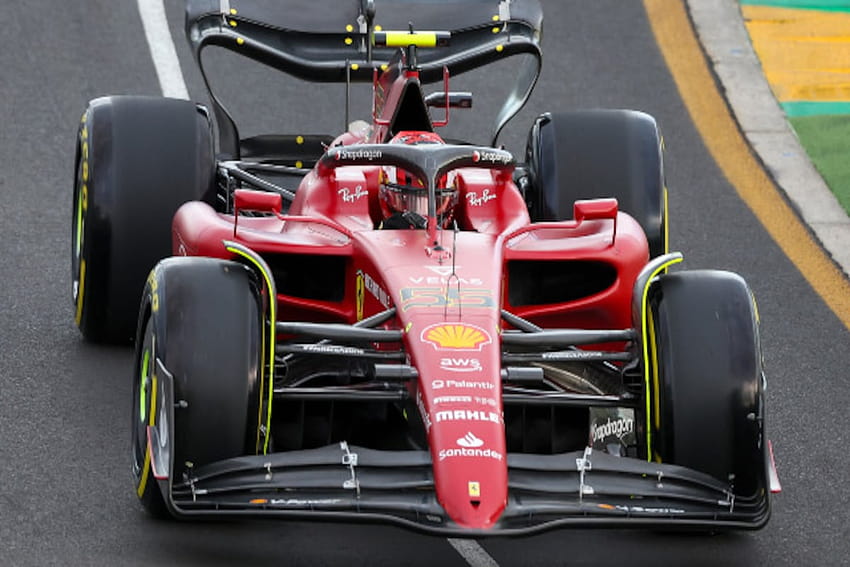 Fórmula 1 2022: Carlos Sainz de Ferrari marca el tiempo más rápido en la práctica de apertura del GP de Australia, f1 2022 carlos sainz fondo de pantalla