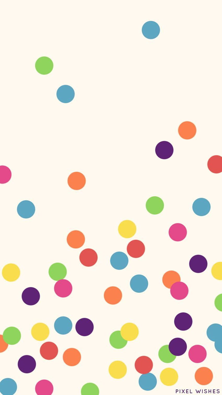 Confeti iPhone, globos de confeti iphone fondo de pantalla del teléfono |  Pxfuel