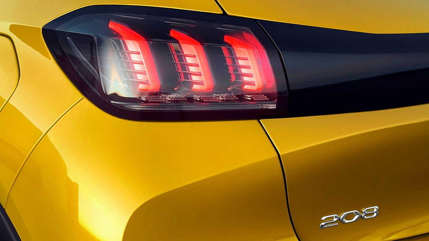 Best 2020 Peugeot 208 Tail Light High Resolution, peugeot 208 2019 HD wallpaper